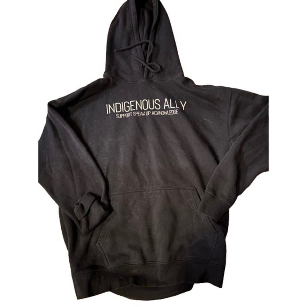 Unisex XL black Indigenous Ally